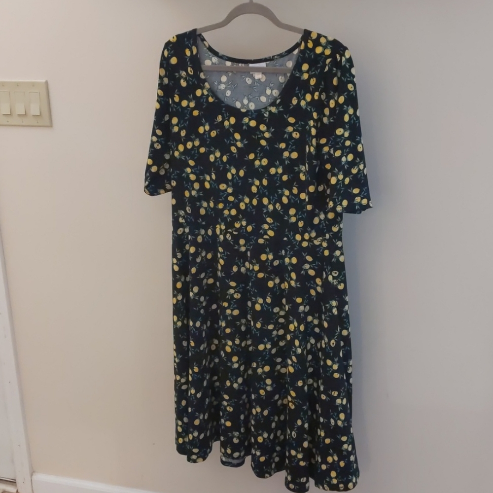 3XL lularoe lemon print nicole